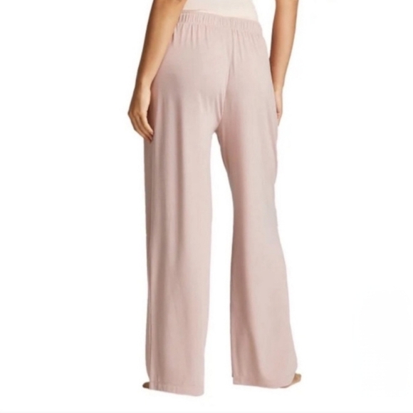 New! Natori Lounge Pants Size Medium Pink Beige PJ Pants Casual Neutral Relaxed - Picture 5 of 14